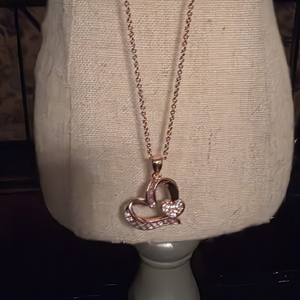 Elegant Heart Pendant Necklace